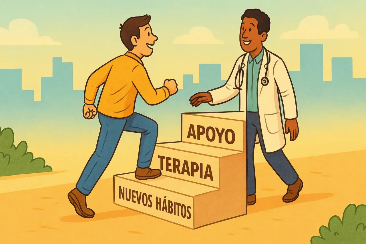 cómo superar una adicción con apoyo profesional