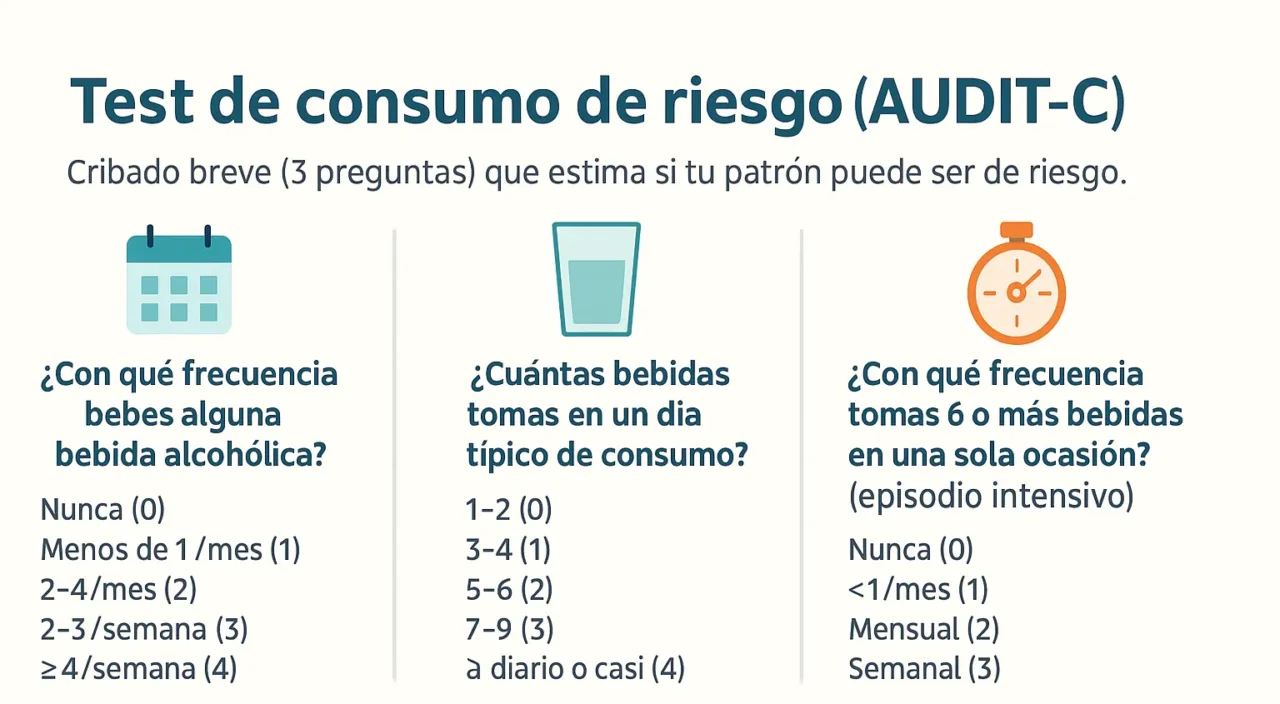 test de adicción al alcohol